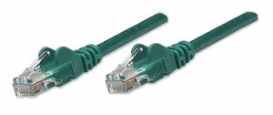 Intellinet 318990 patch кабел 2m Cat.5e UTP PVC зелена боја