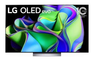 LG OLED evo C3 TV OLED55C31LA, 4K Ultra HD, Smart TV, WebOS, ThinQ AI, α9 AI Processor 4K Gen6, 120 Hz, Brightness Booster, Magic remote