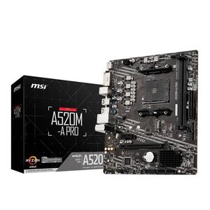 MSI AM4 A520M-A PR матична плоча