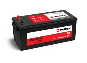 Wurth EFB 12V 235Ah 1250A Акумулатор Heavy Duty