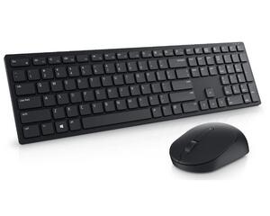 Dell Keyboard and Mouse KM5221W, Pro Wireless, Black тастатура и глувче