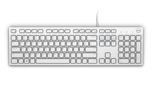 Dell Keyboard KB216, Multimedia White тастатура