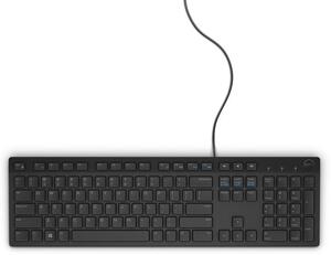 Dell Keyboard KB216, Multimedia Black тастатура