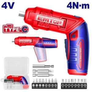 Emtop ECSR0408 Батериски одвртувач