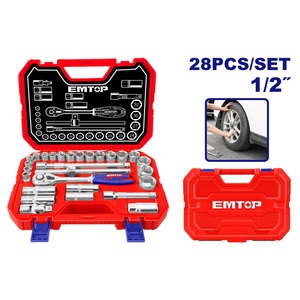 Emtop ESKT12281 Комплет 28 парчиња рачен алат