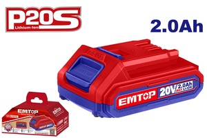 Emtop EBPK20011 Батерија 20V 2Ah