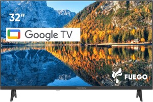 FUEGO LED TV 32 EL 720 GTV, HD Ready, Google Smart TV, DVB-T/T2/C/S/S2, Bluetooth