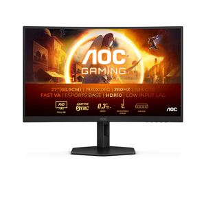 AOC C27G4ZXU 27" 16:9 Fast VA 280Hz 1920x1080 HAS 130mm HDMI x 2x 2.0 DP x 1x 1.4 gaming монитор