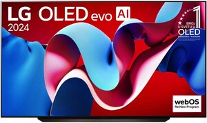 LG OLED evo AI C4 TV OLED83C41LA, 4K Ultra HD, WebOS Smart TV, α9 AI Processor 4K Gen7, 144Hz VRR, AI Picture Pro, AI Sound Pro, HDR10/HLG, Magic remote **МОДЕЛ 2024**