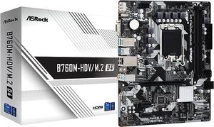 AsRock 1700 B760M-HDV/M.2 D4 матична плоча