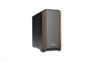 CASE BE QUIET! ATX Mid-Tower Silent Base 601, 2x140mm Pure WIngs 2, Fan controller, Extra thick insulation mats, Orange, BG025