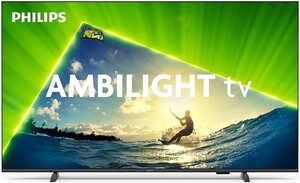 PHILIPS QLED TV 55PUS8209/12, 4K Ultra HD, Titan OS Smart TV, 4K Ambilight, Pixel Precise Ultra HD, Dolby Atmos, HDMI VRR