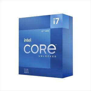 CPU INTEL i7-12700KF max turbo 5,0GHz, 12 CORE, 25MB s.1700, max 190W, tray