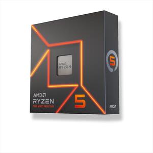 CPU AMD RYZEN 5 7600X, Six Core, 5,3GHz 39MB s.AM5 w/Radeon Graphics, 100-100000593WOF, BOX w/o cooler/2