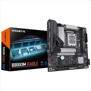 MB 1851 B860M EAGLE GIGABYTE, 4xDDR5 9066MHz(OC), PCIex16 5.0, PCIex1 4.0, 2xM.2, 4xSATAIII, DP, HDMI, 2.5GbE LAN