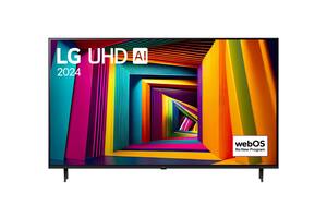 LG LED TV 65UT91003LA, 4K Ultra HD, Smart TV, WebOS, ThinQ AI, α5 AI Processor 4K Gen7, HDR10 Pro