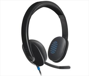 HEADPHONES LOGITECH H540 USB w/Microphone 981-000480