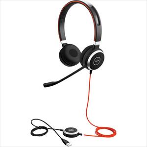 HEADPHONES JABRA EVOLVE 40 USB MS w/mic  6399-823-109