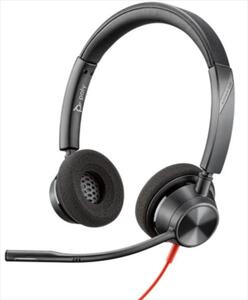 HEADPHONES POLY Blackwire 3320 M w/microphone USB, Teams, 214012-01