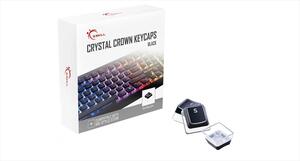 KEYBOARD MECHANICAL KEYCAPS G.SKILL CRISTAL CROWN,(Standard ANSI 104), BLACK, GA-0011NA