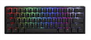 KEYBOARD MECHANICAL DUCKY ONE 3 MINI RGB 60% PBT Double-shot keycaps HOT-SWAPPABLE Cherry MX Red, Black, DKON2161ST-RUSPDCLAWSC1