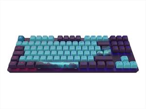 KEYBOARD MECHANICAL DARK PROJECT 87 NIGHT SKY TKL RGB linear G3ms Sapphire switch ANSI layout