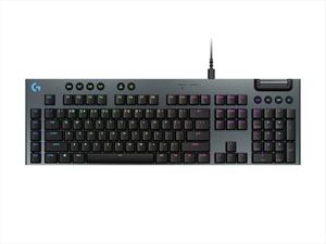 KEYBOARD MECHANICAL LOGITECH G915X LIGHTSPEED WIRELESS RGB GL TACTILE CARBON w/bluetooth 920-012676