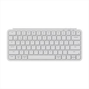 KEYBOARD WIRELESS KEYCHRON B1 PRO ULTRA SLIM Multi-Device (Wired, 2.4Ghz,Bluetooth), Ivory White, B1P-K8