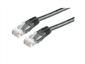 CABLES NET PATCH UTP CAT6 0.5m BLACK Secomp