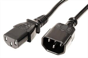 CABLES POWER Cord Adapter C14 to C13 1.8m Secomp