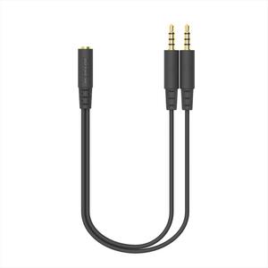 CABLES AUDIO 2x 3,5MM Male to 1x 3,5MM Female, A4Tech AD-3P