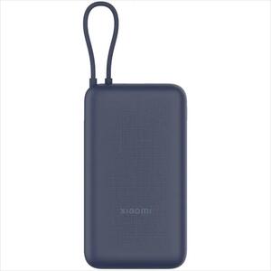 POWER BANK XIAOMI MI 33W 20000mAh (Integrated Cable), Input (Type-C/USB-C cable) /output( USB-A, 1 x Type-C, 1 x USB-C cable),  BLUE