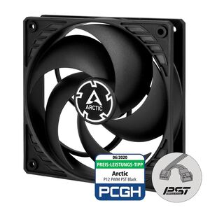Arctic P12 PWM PST (black)