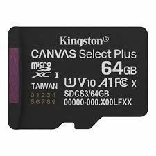 Kingston SD MICRO 64GB Canvas Select Plus