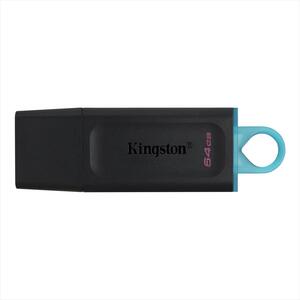 USB Flash Drive 3.2 Gen1 64GB KINGSTON DATA TRAVELER EXODIA , Black/Teal, DTX/64GB
