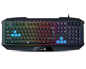 KEYBOARD GENIUS K215 Scorpion Gaming USB YU Black