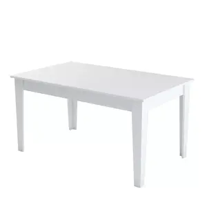 845HCT1407 Трпезариска маса Milan 519 - White