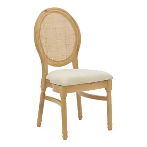 263-000032 Столица Canco  природно дрво 50x55x98cm