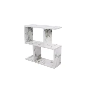 854KLN4726 Помошна масичка Life - White, Marble
