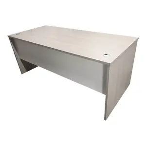 367-000008 Биро  Armadi Бела/Сонома 80x80x75см