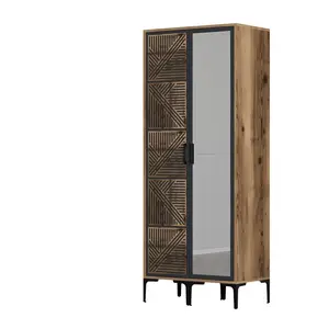 845HCT5419 Плакар Kumsal PR - Walnut, Anthracite