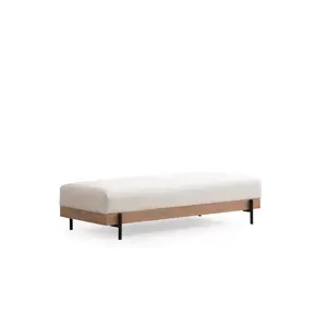 560ARE2134 Табуретка Eti Oak Pouffe - White