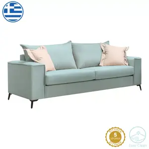 168-000088 Verona тросед ментол ткаенина со крем перници