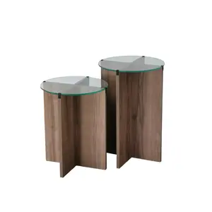 552NOS2246 Клуб Маса Lily - Walnut