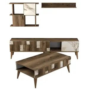 845HCT5263 ТВ комода+Клуб маса РИМ мона