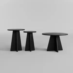 552NOS2473 Клуб маса Mushroom 2 - Black