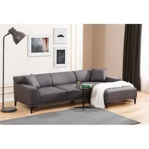 560ARE1607 Софа Petra R Corner - Anthracite