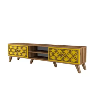 845HCT3008 Тв комода Class - Walnut, Yellow