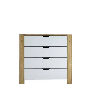 350MWD1106 Комода Nisan 1600-026 - White, Walnut