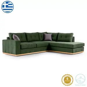 168-000017 Софа Bostona dark green